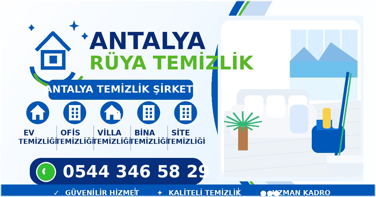 Antalya Bina ve Site Temizliği İçin Profesyonel Hizmet paylaşım görseli