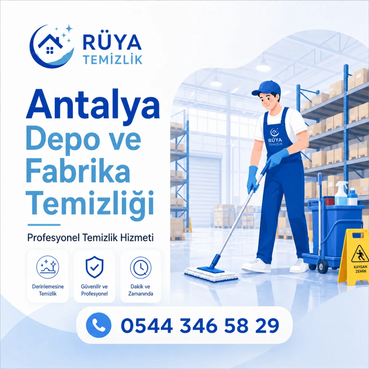 Antalya Depo ve Fabrika Temizliği
